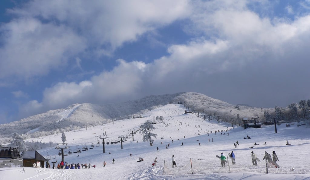During winter, Mt Daisen has the largest ski slope in West Japan.