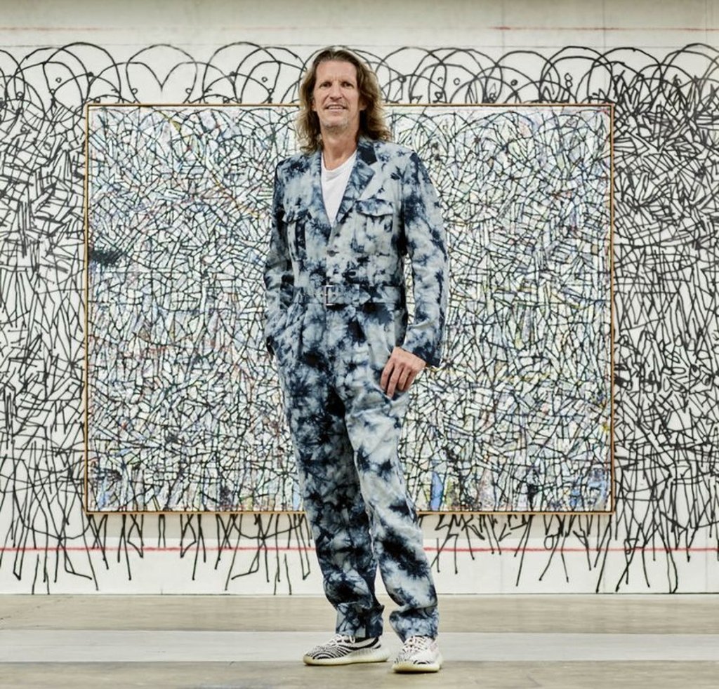 Pierre Lagrange models a version of Lot 29: Huntsman Burning Man Bespoke Festival onesie. Estimate: £3,000-£6,000 (US$4,000-US$8,000). Photo: Sotheby’s