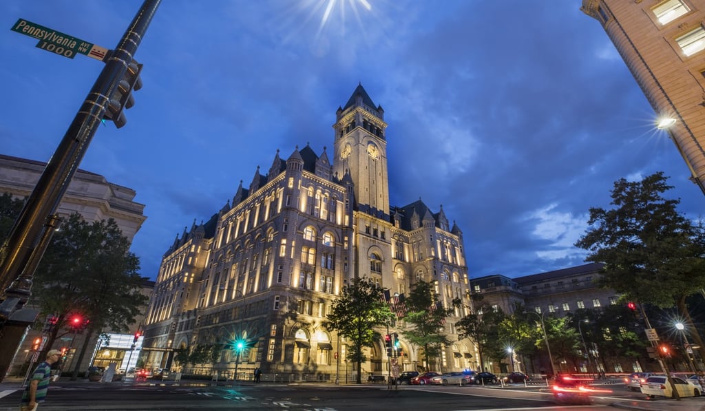 The Trump International Hotel in Washington in July. Photo: Evelyn Hockstein/The Washington Post