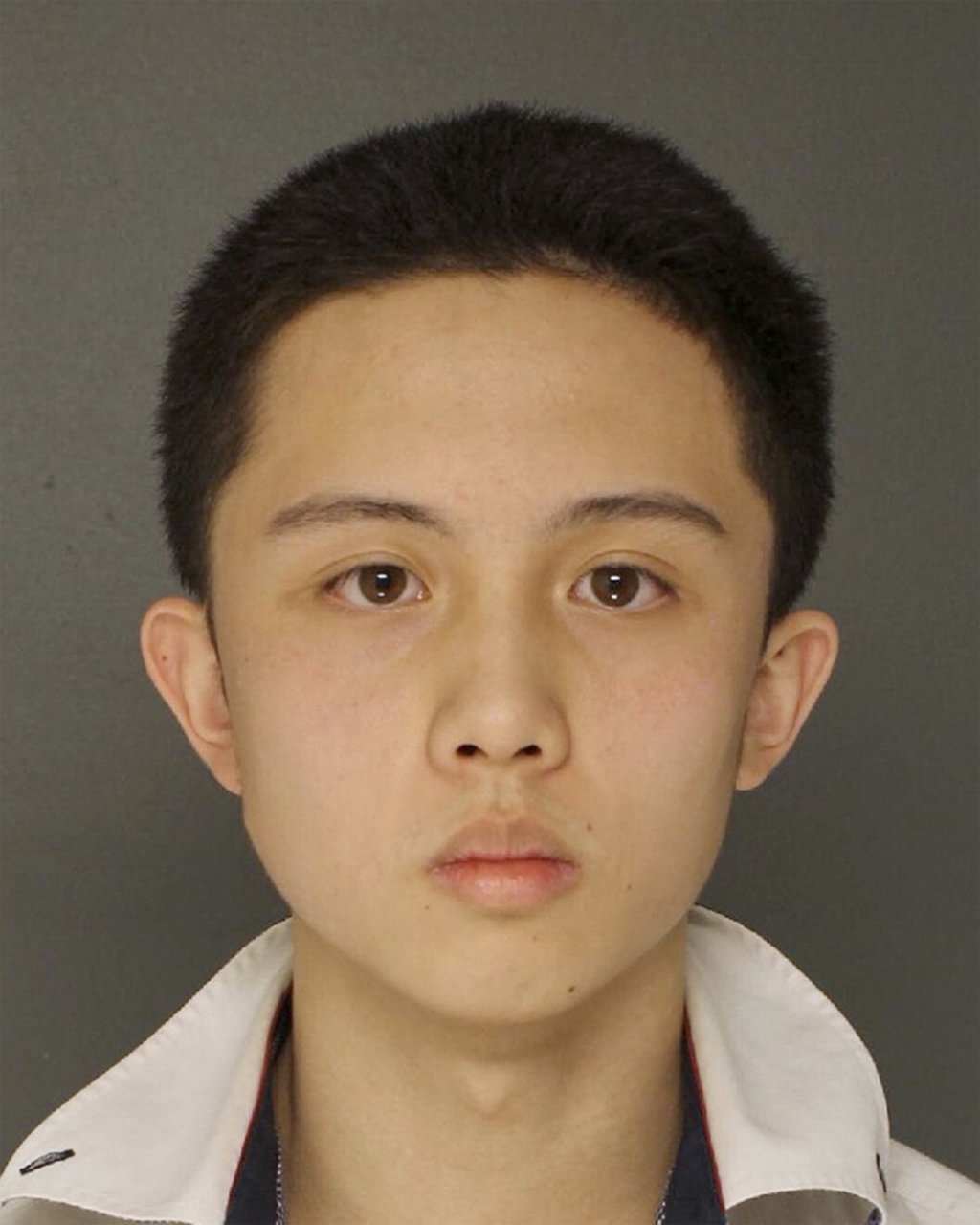 This undated photo provided by the Upper Darby Police Department in Pennsylvania shows Sun An-tso, a Taiwanese exchange student who has pleaded guilty to making terroristic threats against his high school. Photo: AP