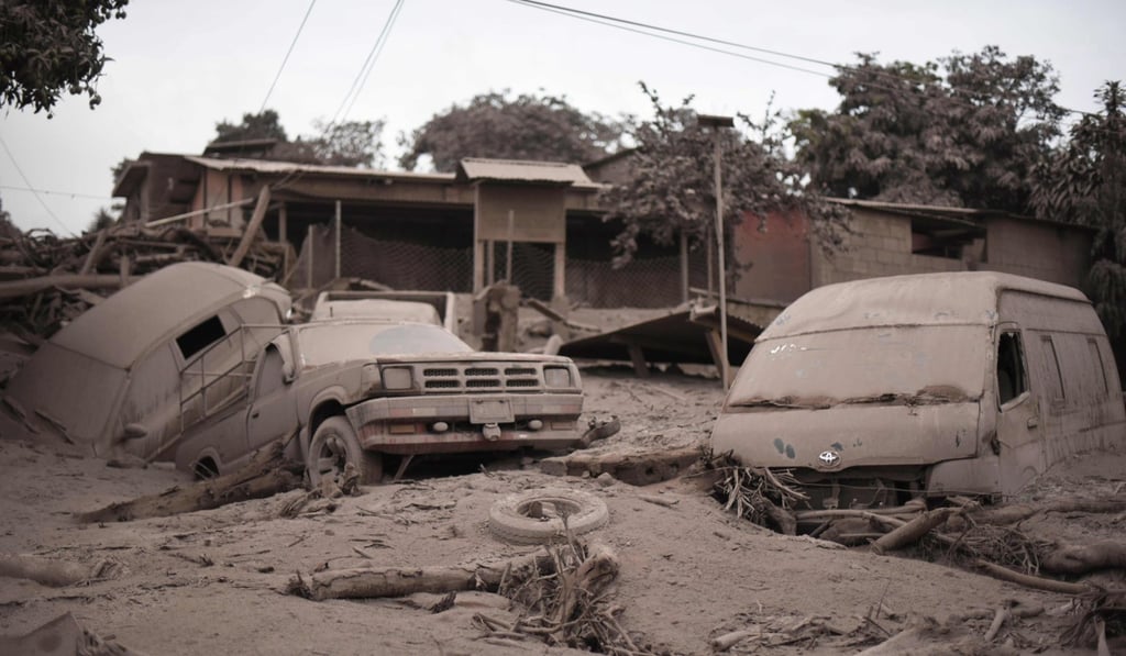 Damage caused by the eruption of the Fuego Volcano in San Miguel Los Lotes. Photo: Agence France-Presse Damage caused by the eruption of the Fuego Volcano in San Miguel Los Lotes. Photo: Agence France-Presse