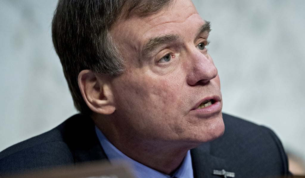 US Senator Mark Warner, senior Democrat on the Senate Intelligence Committee. Photo: Bloomberg