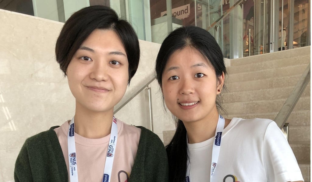 Halmos co-founders Yuca Yu Xue (left) and Jin Zhuoyan (right). Photo: SCMP