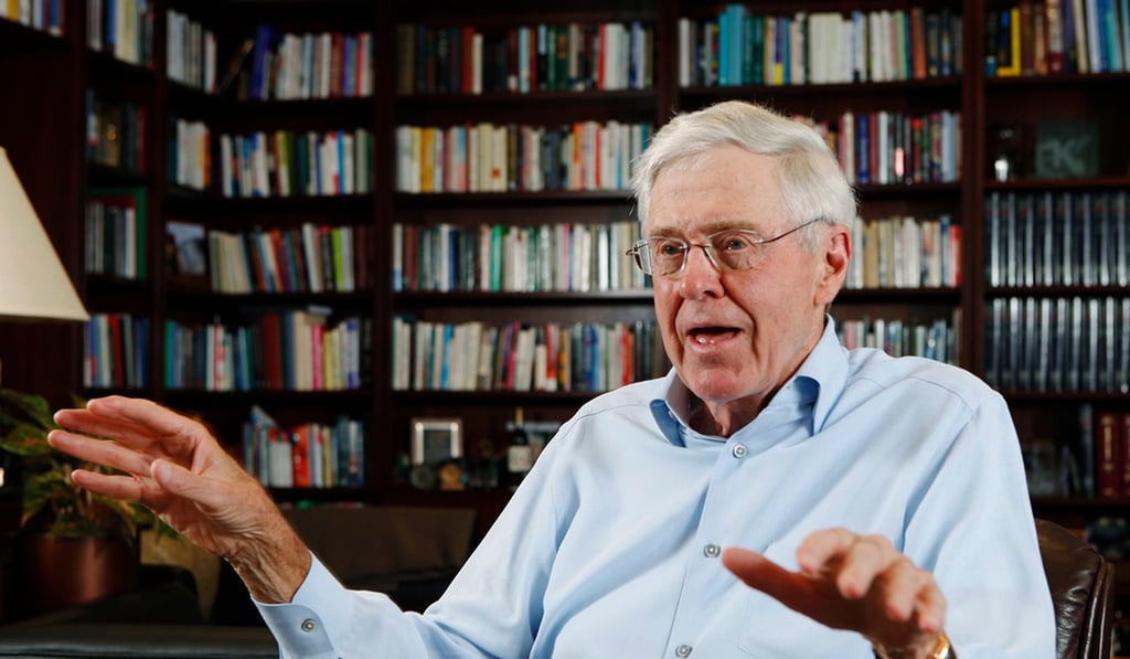 Charles Koch (shown in 2012) says his brother David was retiring from Koch Industries and their political network because of ill health. Photo: The Wichita Eagle via AP