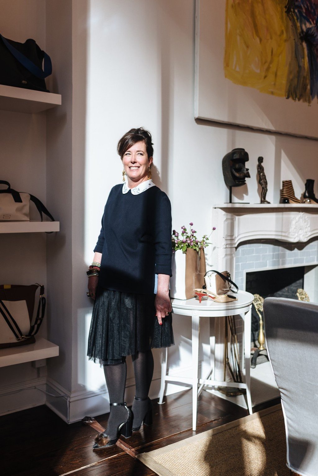 Kate Spade, the late American fashion designer, pictured in 2016. Photo for The Washington Post by Kate Warren