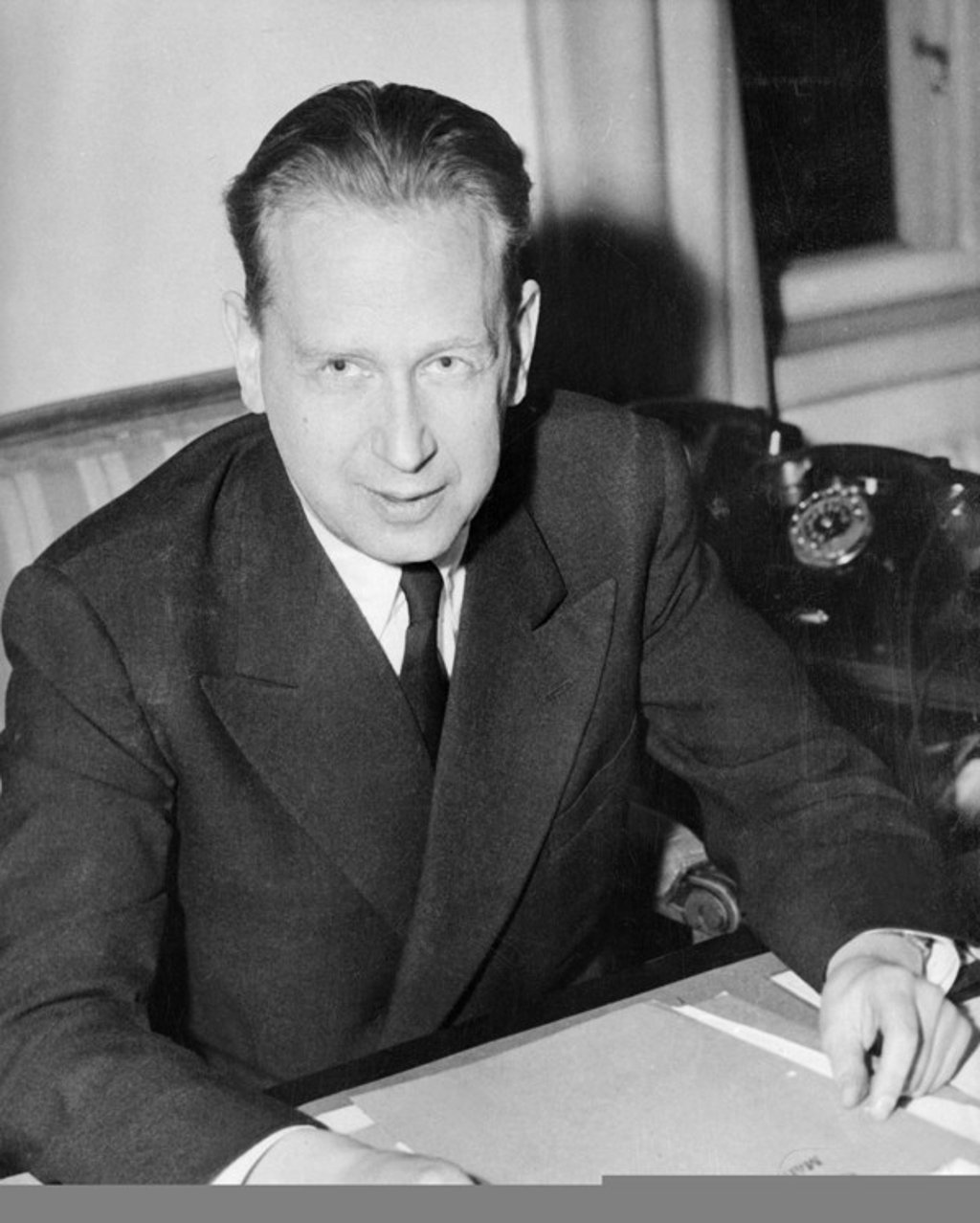 Former UN secretary general Dag Hammarskjold died in a plane crash near Ndola airport in 1961 in the former Northern Rhodesia, now Zambia. Photo: AFP Former UN secretary general Dag Hammarskjold died in a plane crash near Ndola airport in 1961 in the former Northern Rhodesia, now Zambia. Photo: AFP
