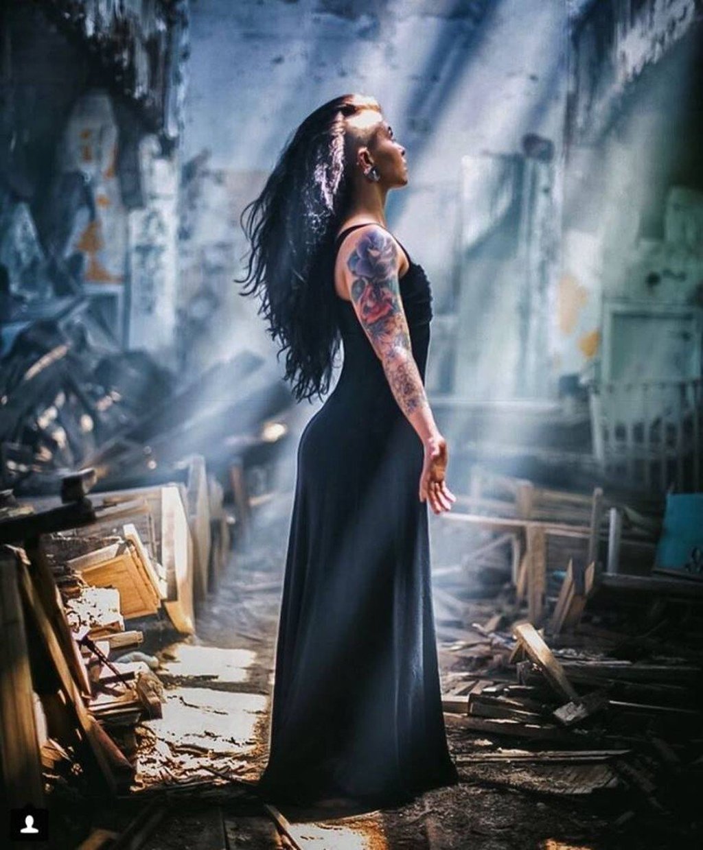 Urban explorer Rebecca Bunting was swept away by the waters of a creek in the northeastern part of Philadelphia during a flash flood on Saturday. Photo: Instagram / Rebecca Bunting