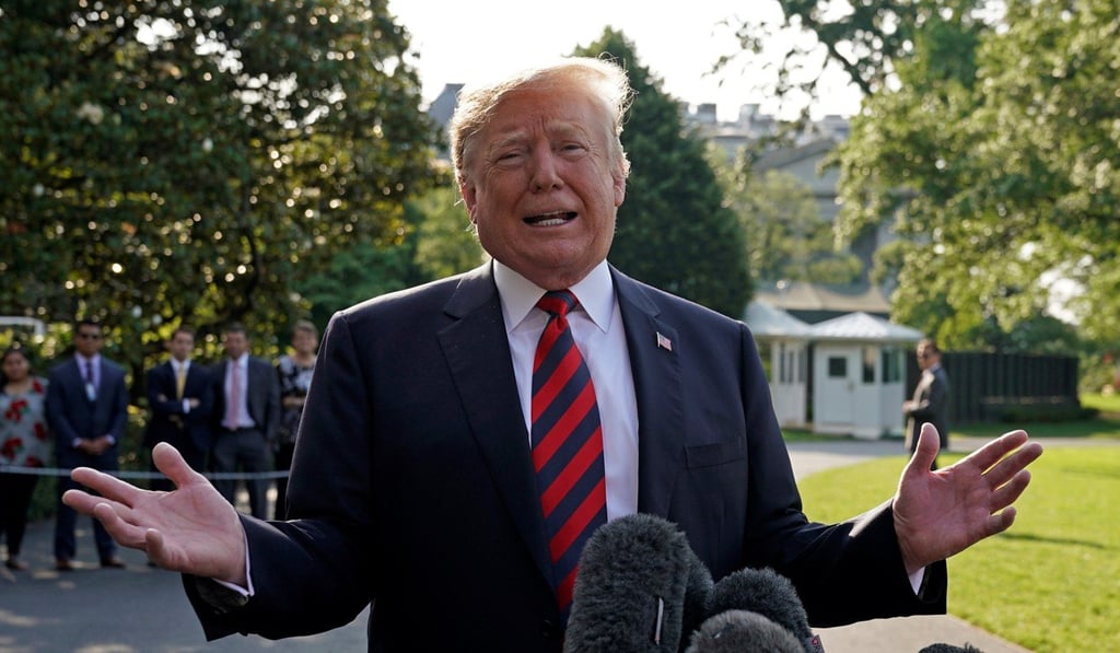 US President Donald Trump said on Friday he is considering pardoning some 3,000 people. Photo: Reuters