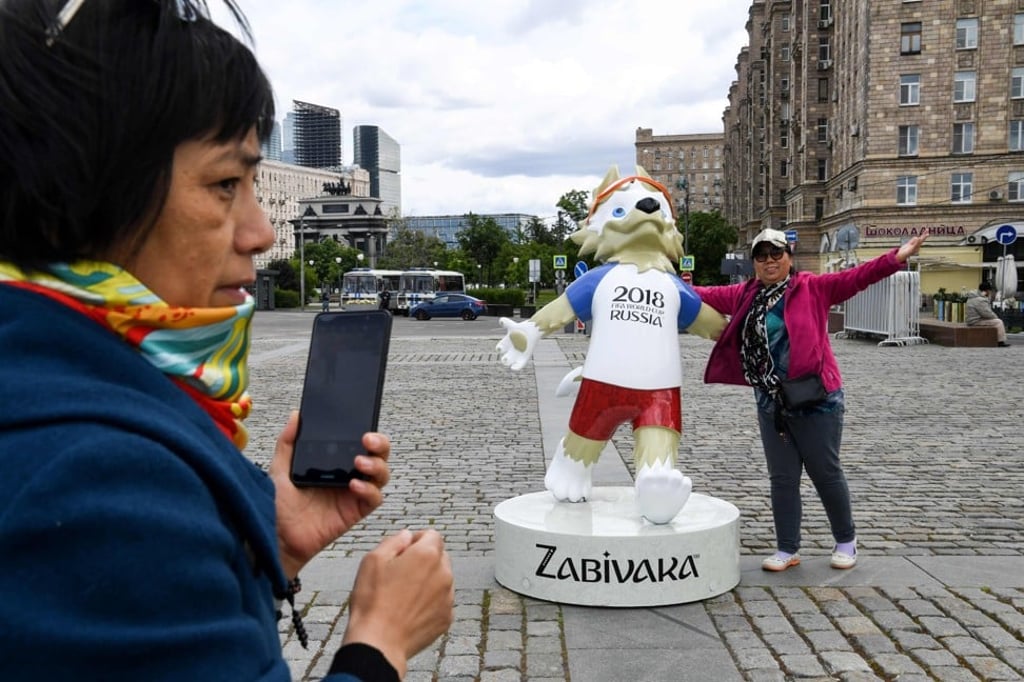 Travel agent Ctrip said that as many as 100,000 Chinese tourists are expected to travel to Russia during the World Cup, which runs from June 14 to July 14. Photo: AFP Travel agent Ctrip said that as many as 100,000 Chinese tourists are expected to travel to Russia during the World Cup, which runs from June 14 to July 14. Photo: AFP