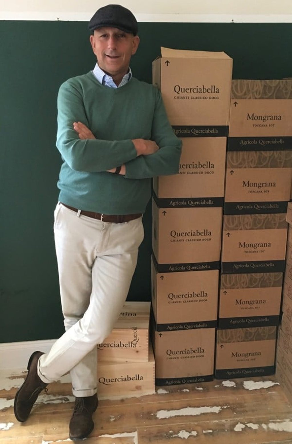 Querciabella's export director Giorgio Fragiacomo.
