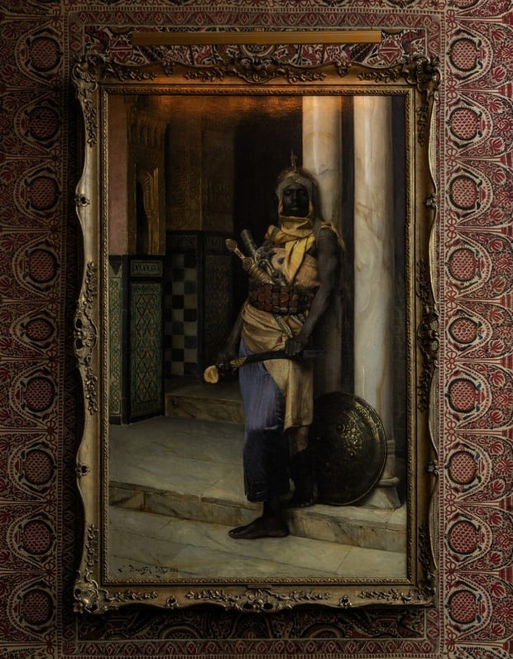 A painting by the French artist and sculptor Jean-Jules-Antoine Lecomte du Nouÿ is one of the pieces for sale. Photo: Sotheby’s