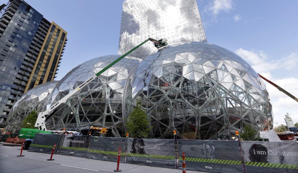 Amazon.com campus in downtown Seattle. Photo: AP