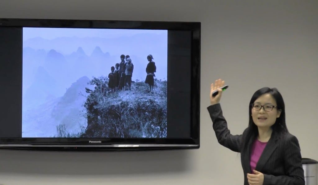 Yuen Yuen Ang, author of How China Escaped the Poverty Trap, gives a lecture in New York. Photo: YouTube Yuen Yuen Ang, author of How China Escaped the Poverty Trap, gives a lecture in New York. Photo: YouTube