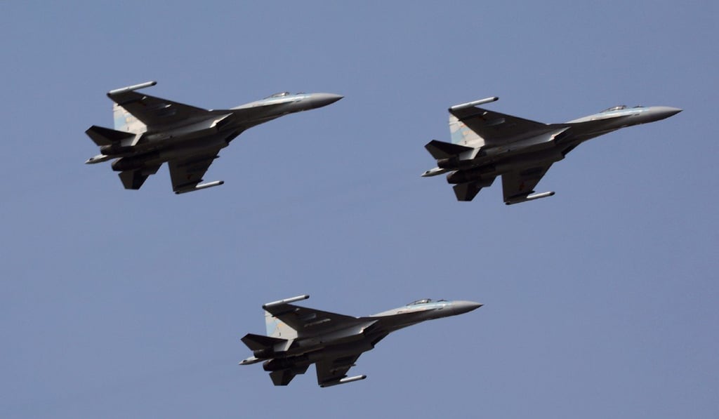 It is not common for fighter jets to be sent to escort a foreign leader’s plane when they are en route to a third country, an analyst says. Photo: Chinese Air Force