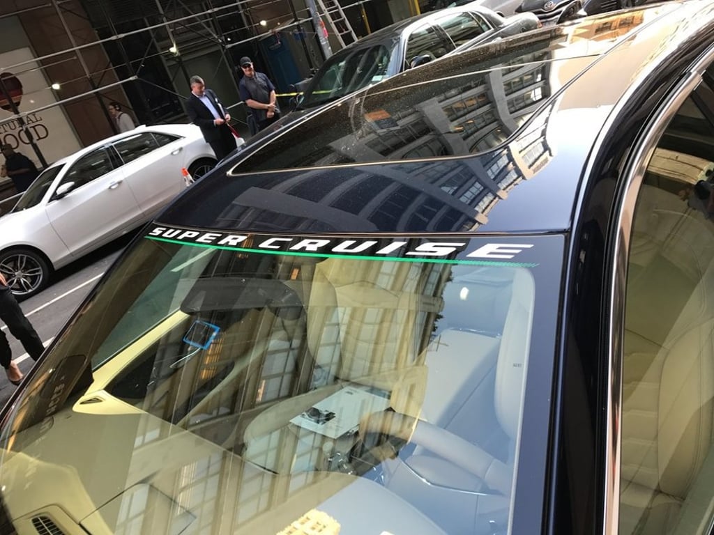 This Cadillac CT6 has got Super Cruise installed! Photo: Matthew DeBord/Business Insider