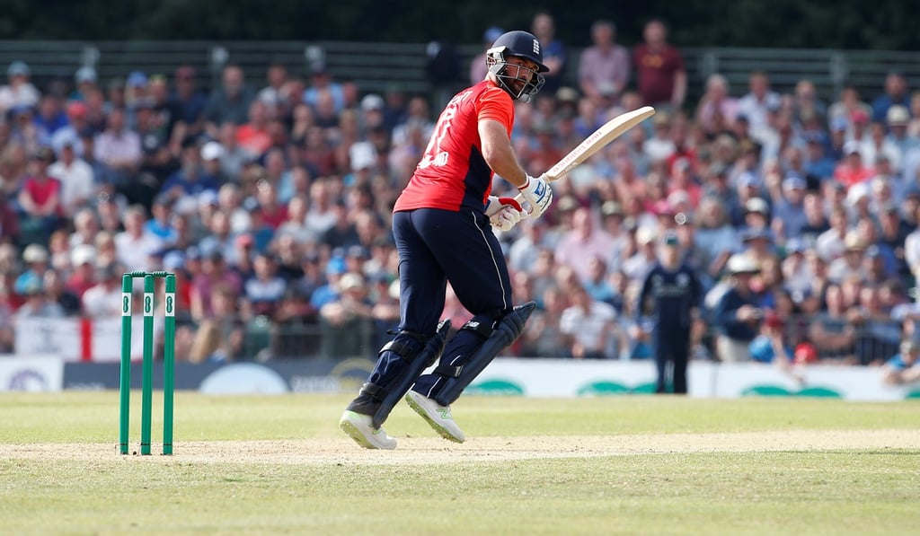 England’s Liam Plunkett in action against Scotland. Photo: Reuters