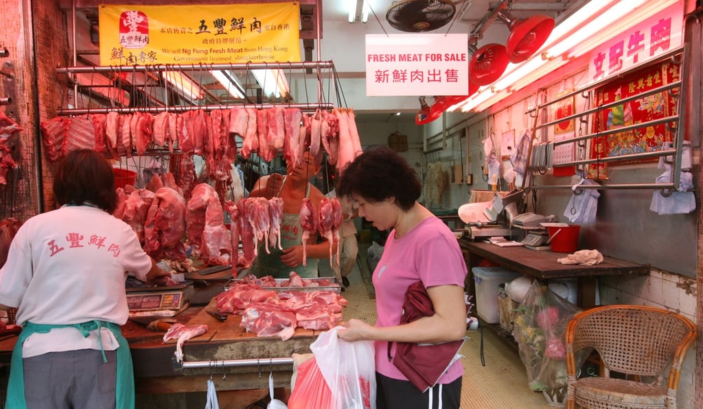 Meat is the mainstay for dishes in Hong Kong. Photo: SCMP