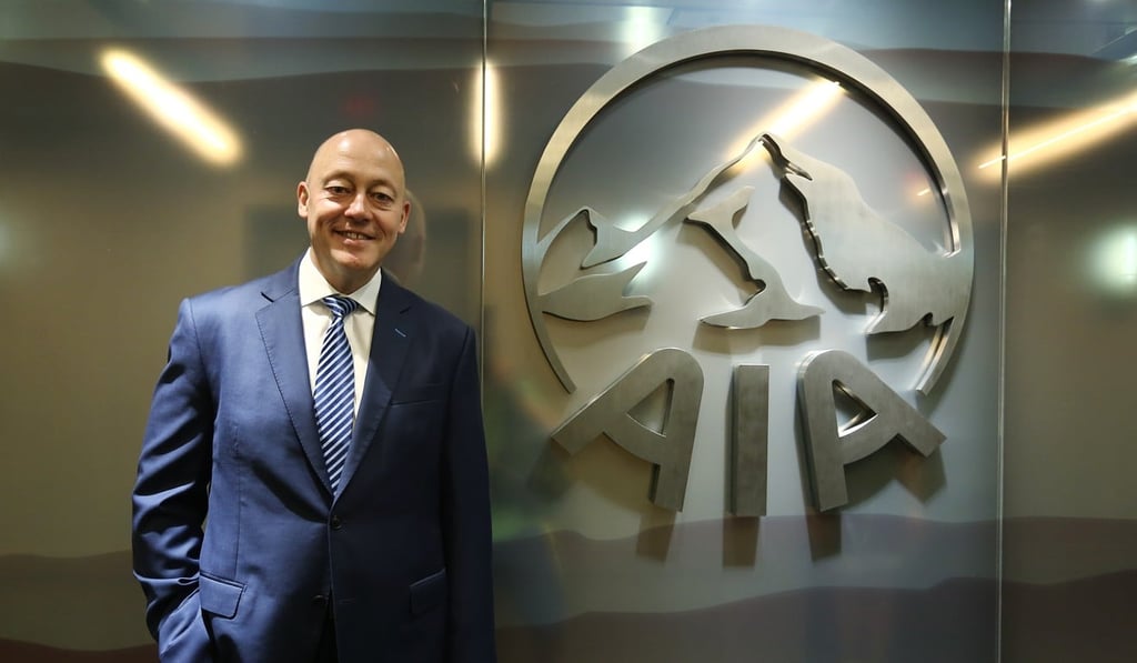 AIA Hong Kong CEO Peter Crewe says the online insurance platform will not diminish the company’s reliance on human insurance consultants. Photo: Jonathan Wong