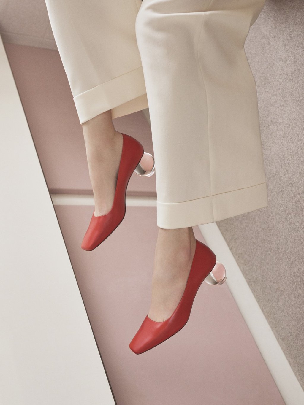 Neous shoes are striking for their Bauhaus-inspired silhouettes. Neous shoes are striking for their Bauhaus-inspired silhouettes.