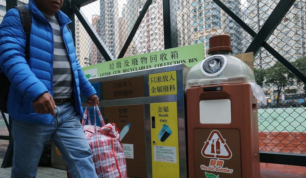 Hongkongers are throwing away more plastic bottles than before as recycling rates drop. Photo: Dickson Lee