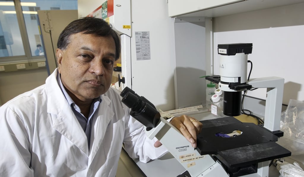 Professor Malik Peiris warned Hong Kong not to be complacent about the risks a small number of people not properly vaccinated against measles could pose. Photo: David Wong