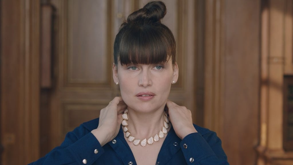 A film still showing French actress Laetitia Casta in a scene from Boucheron's original short film ‘Cinder Ella’. Photo: Boucheron