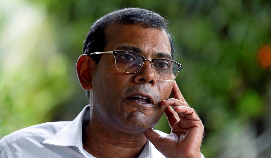 Former Maldives President Mohamed Nasheed in Colombo, Sri Lanka, on June 4. Photo: Reuters