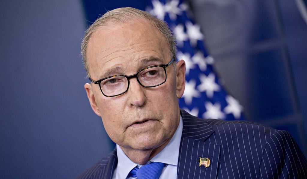Larry Kudlow, director of the U.S. National Economic Council, speaks during a White House press briefing on June 6. Photo: Bloomberg Larry Kudlow, director of the U.S. National Economic Council, speaks during a White House press briefing on June 6. Photo: Bloomberg