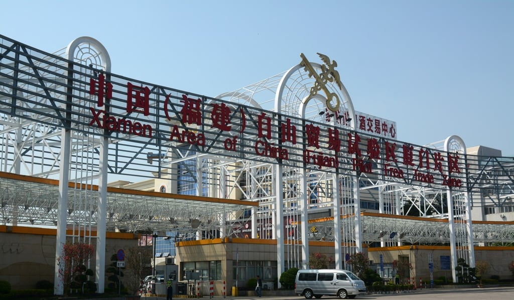 China (Fujian) Pilot Free-Trade Zone in Xiamen attracts considerable foreign investment. Photo: ImagineChina