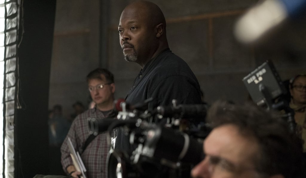 Showrunner Cheo Hodari Coker on the set of Luke Cage: Season 2. Showrunner Cheo Hodari Coker on the set of Luke Cage: Season 2.