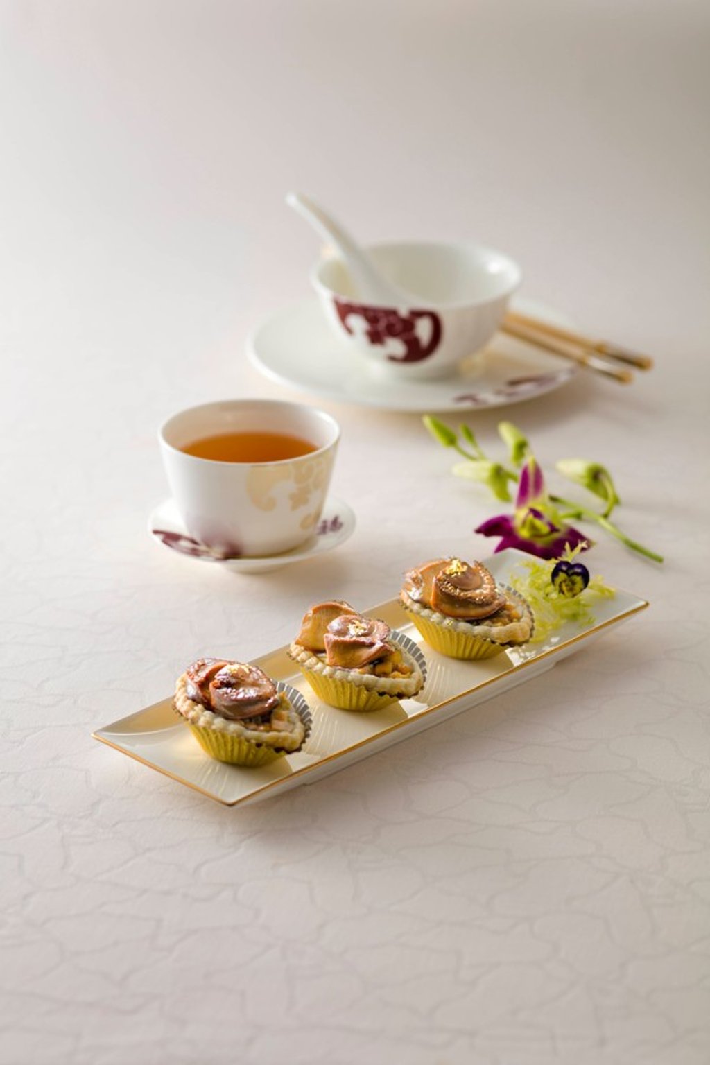 Fook Lam Moon at Galaxy Macau’s whole abalone puffs