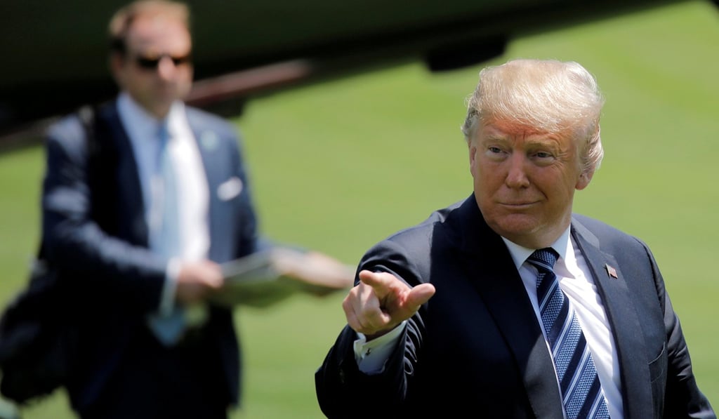 In the mood for ‘favours’: US President Donald Trump. Photo: Reuters