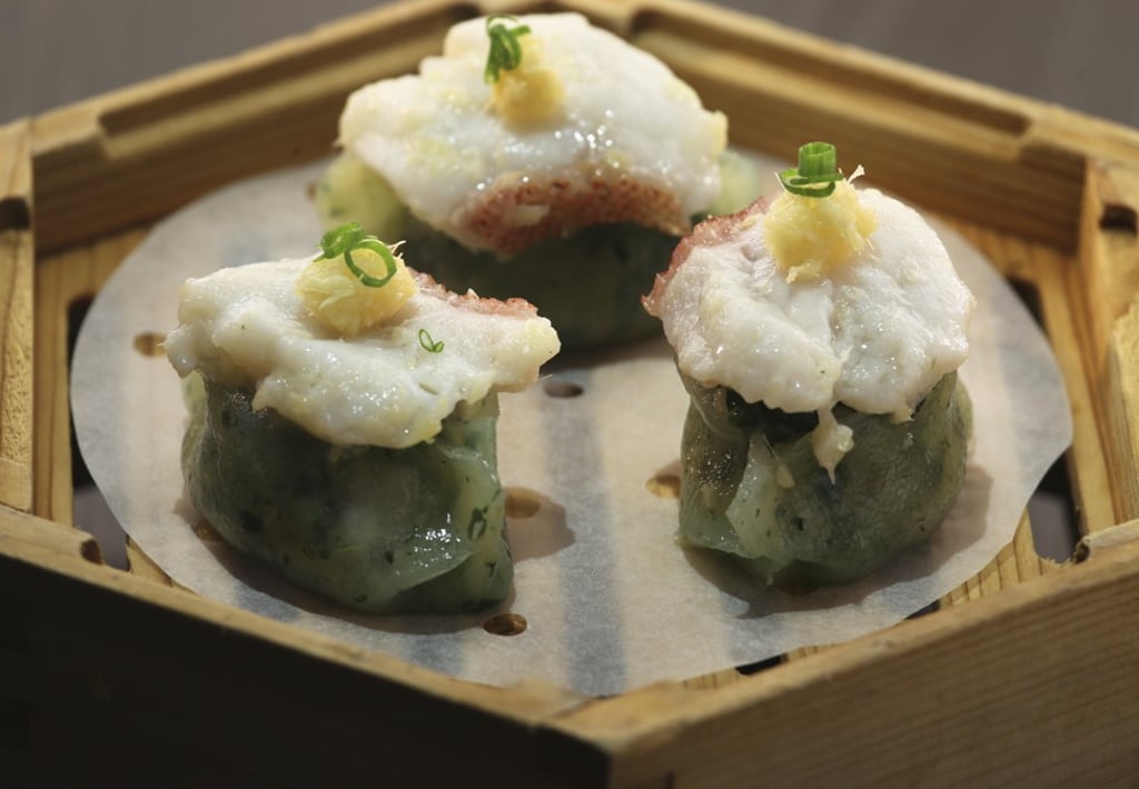 Leopard coral grouper fillet dumplings from Dim Sum Library. Photo: K.Y. Cheng