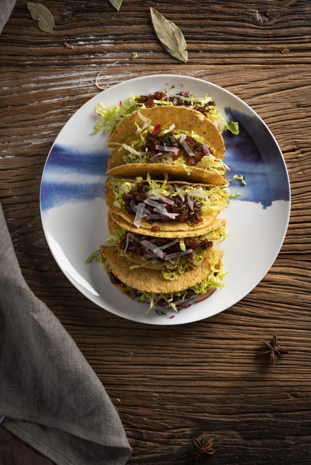Peking duck tacos are worth a try at Pinot Duck.