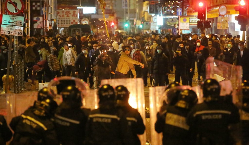 The Mong Kok riot led to 91 arrests for the unrest that took place in the busy Kowloon area in 2016. Photo: Edward Wong