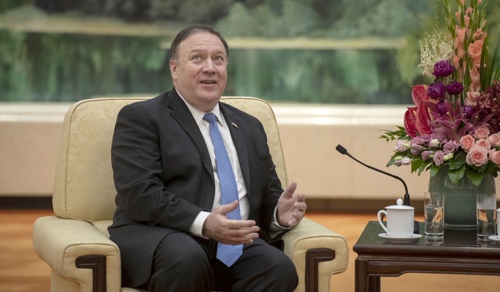 US Secretary of State Mike Pompeo attends a meeting with China's President Xi Jinping in Beijing, China on June 14. Photo: EPA-EFE US Secretary of State Mike Pompeo attends a meeting with China's President Xi Jinping in Beijing, China on June 14. Photo: EPA-EFE