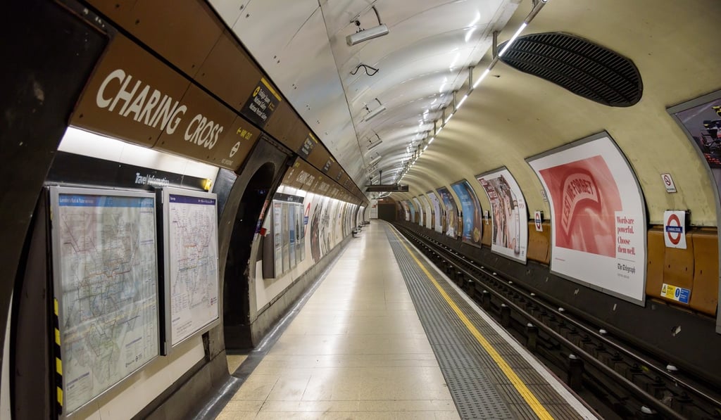 Tour old Tube stations like Charing Cross. Photo: Shutterstock