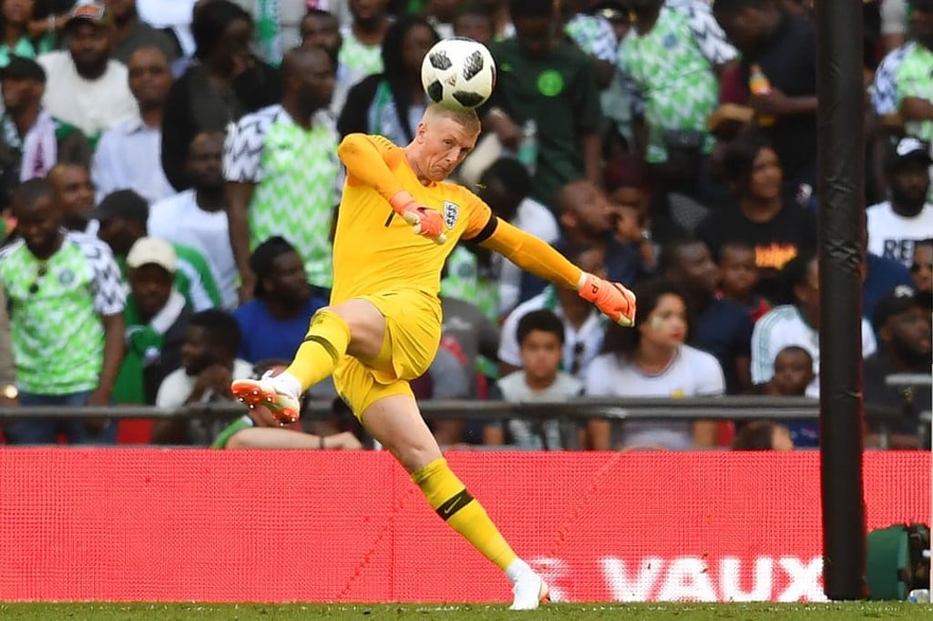 Jordan Pickford is set to get the nod in goal for England. Photo: AFP