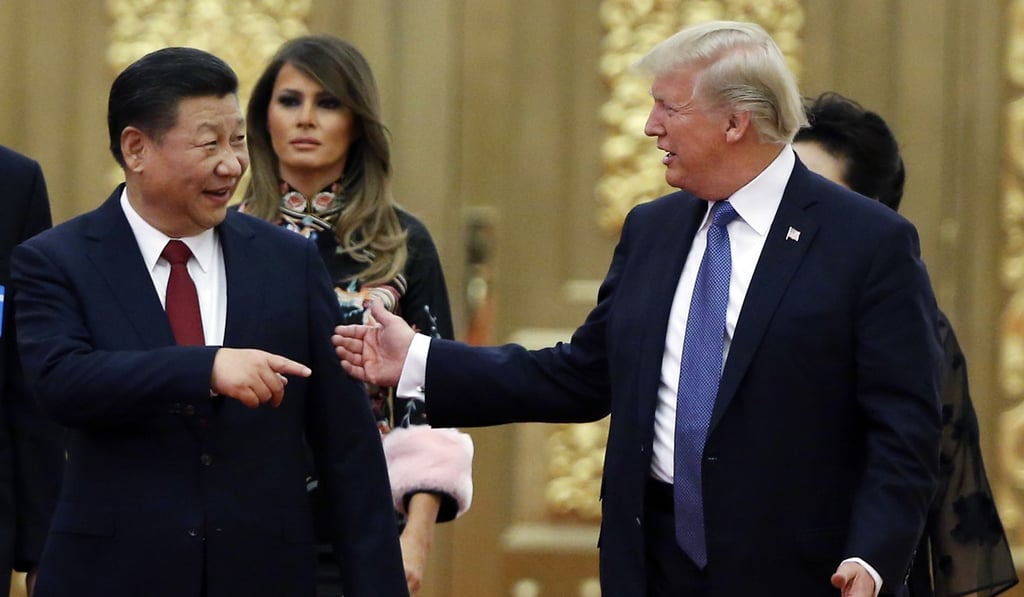 President Xi Jinping and Donald Trump during the US leader’s visit to Beijing last year. Photo: AP President Xi Jinping and Donald Trump during the US leader’s visit to Beijing last year. Photo: AP