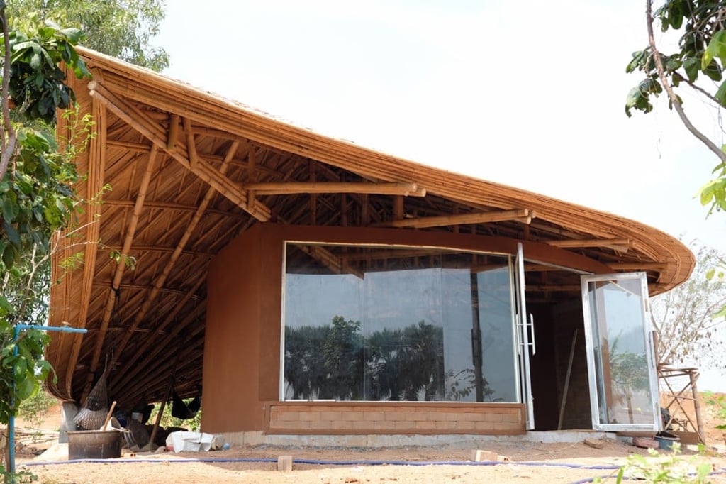 Hanchey Eco retreat centre.