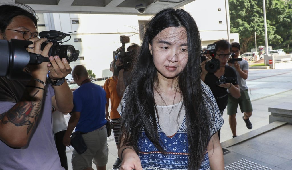 Tang Lin-ling, a mainland Chinese tourist, was caught taking pictures in a Hong Kong courtroom in May. Photo: Sam Tsang
