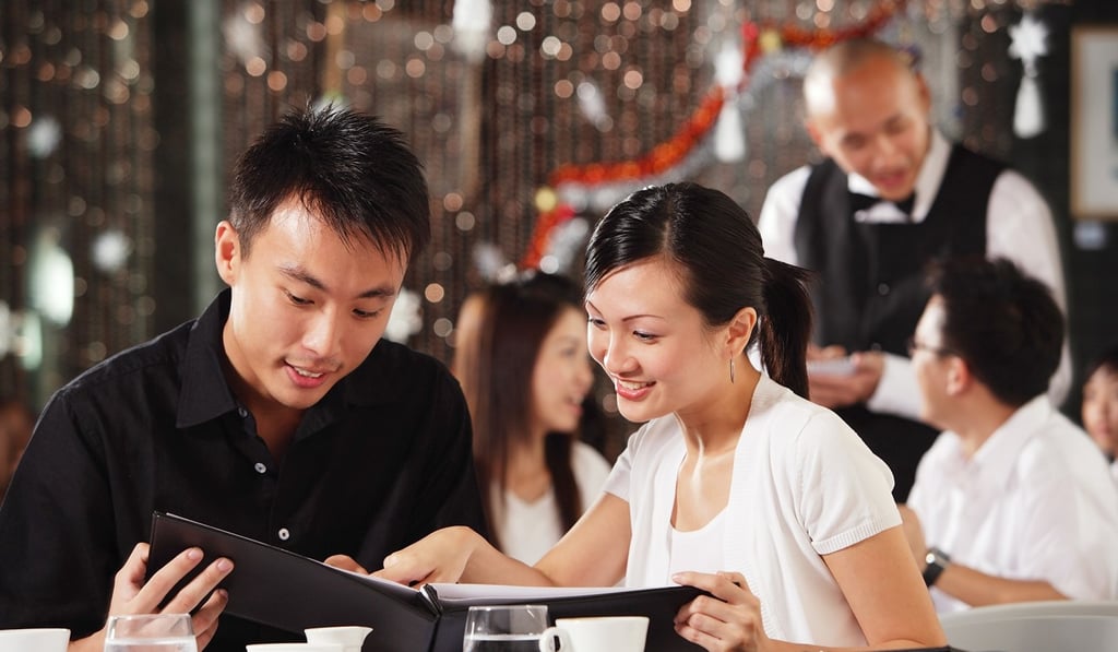 A treat such as enjoying a nice meal in a restaurant makes us feel pampered and improves our mental well-being. Photo: Alamy