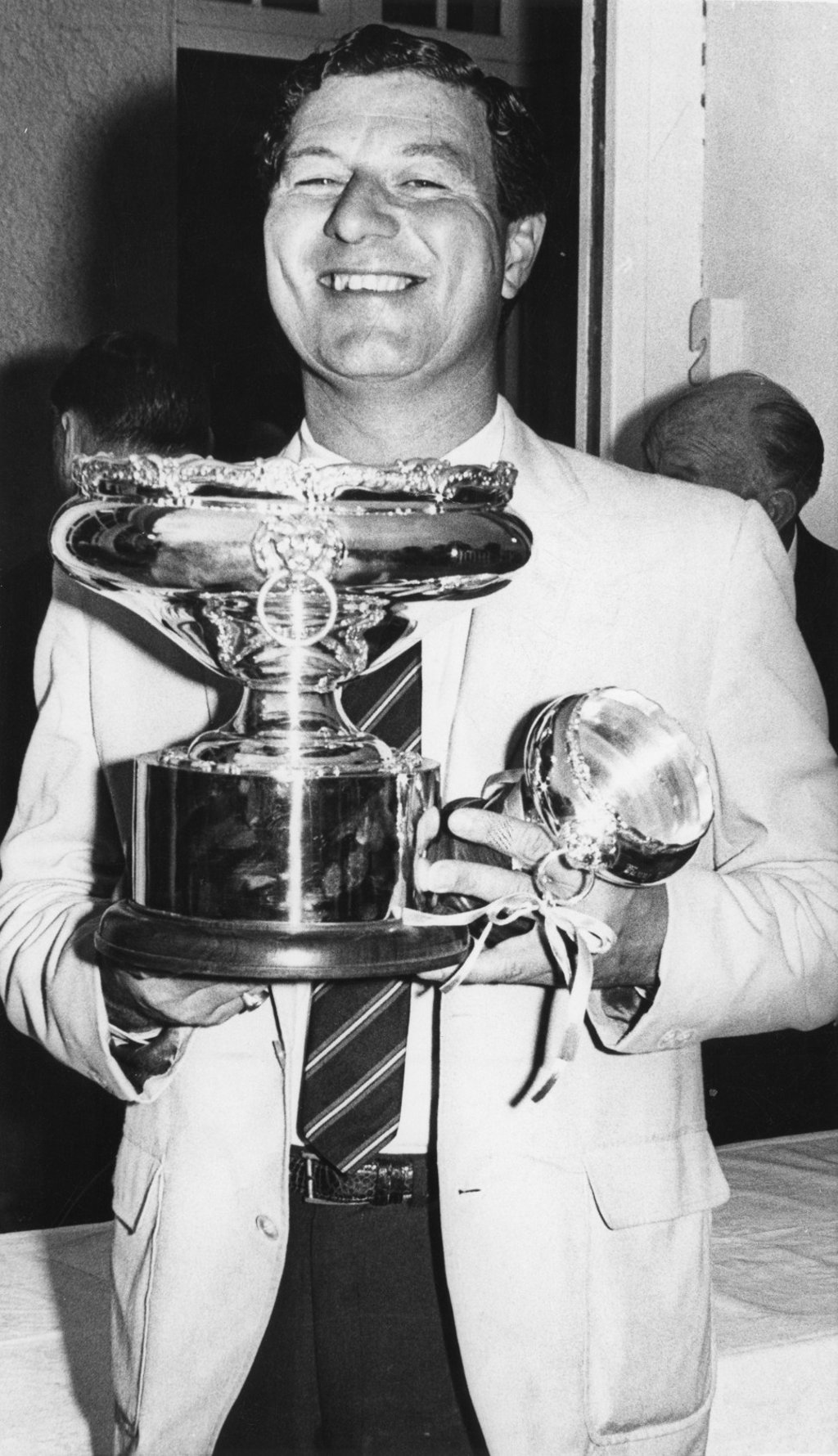 Peter Thomson wins the 1967 Hong Kong Open. Photo: Chu Ming-hoi