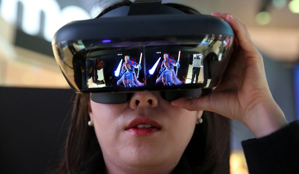 VR in gaming is said to be growing in popularity. Photo: Bloomberg