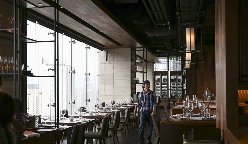 Penthouse by Harlan Goldstein on the penthouse floor of Soundwill Plaza II – Midtown, in Causeway Bay. Photo: Jonathan Wong
