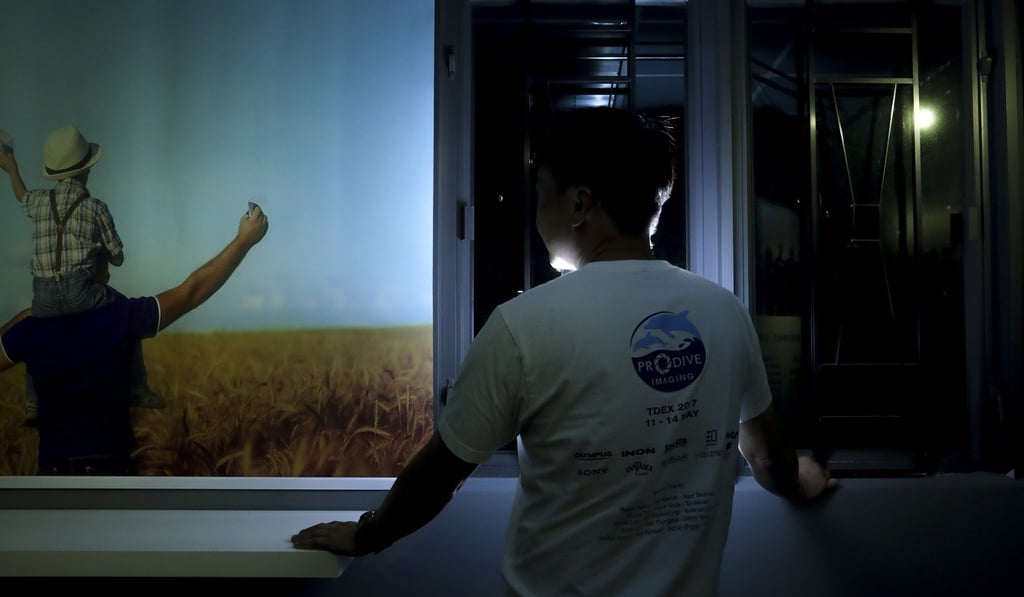 Joe Wong, 53, a single father, once had to seek help from social workers to deal with the rift between him and his elder daughter. Photo: Jonathan Wong