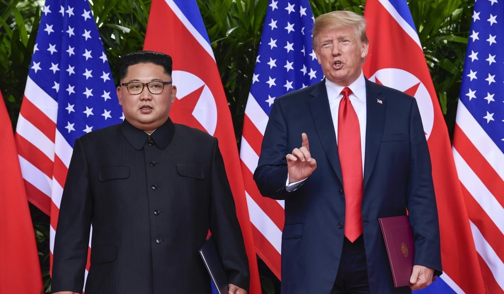 Feast for cyberattackers: North Korean leader Kim Jong-un’s Singapore summit with US President Donald Trump. Photo: AP