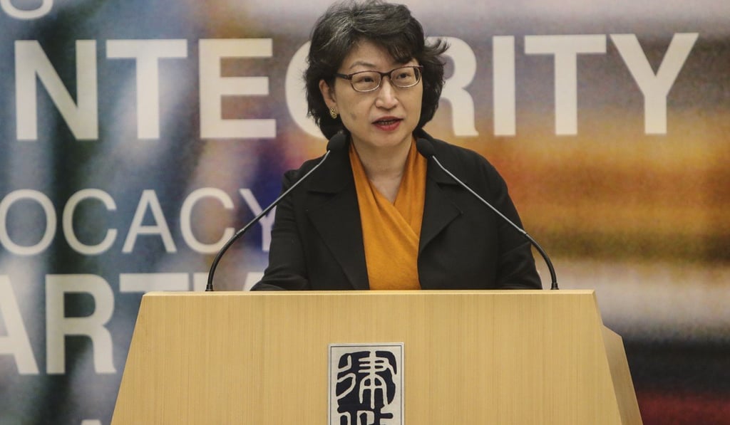 The justice minister said prosecutors were constitutionally and legally required to make fair and impartial decisions ‘without fear or favour’, and no one was above the law. Photo: Winson Wong The justice minister said prosecutors were constitutionally and legally required to make fair and impartial decisions ‘without fear or favour’, and no one was above the law. Photo: Winson Wong