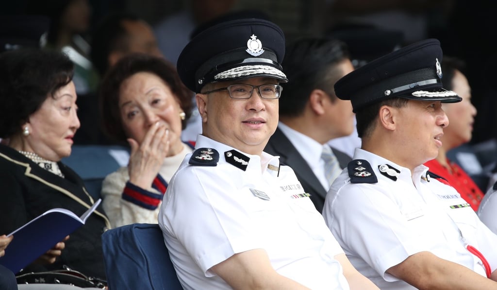 Commissioner of Police Stephen Lo Wai-chung says integrity is a core value of the force. Photo: Edward Wong
