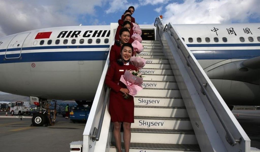 Over the past three years, Chinese tourism to Greece has grown rapidly, due partly to the scheduling of a direct flight three times a week from Beijing operated by Air China. Photo: Xinhua